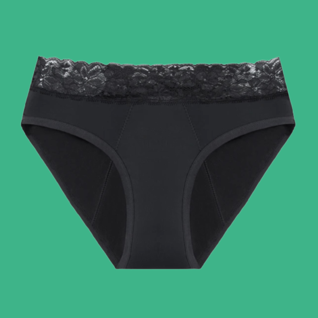 Vedetina menstrual absorbente con broches laterales | 100% Desmontable y Cómoda