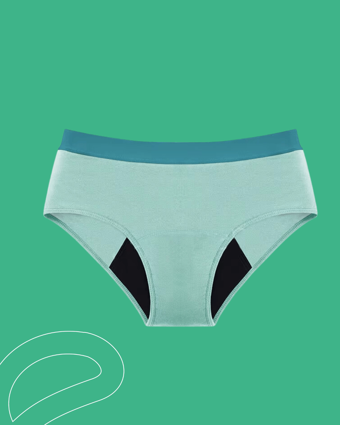 Bombacha menstrual absorbente para niñas y adolescentes, descuentos por set de 2 y 3